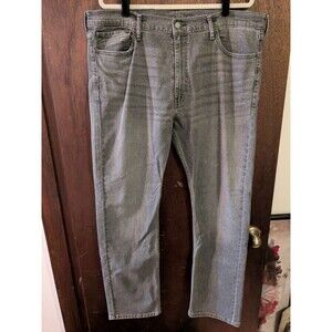 Men's 40x32 Levi's Grey 513 Jeans